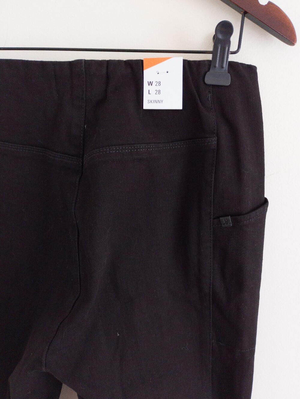 DU/ER Four Way Flex Pull On Mid Rise Skinny Pants Black 28 Nwt - Picture 11 of 11